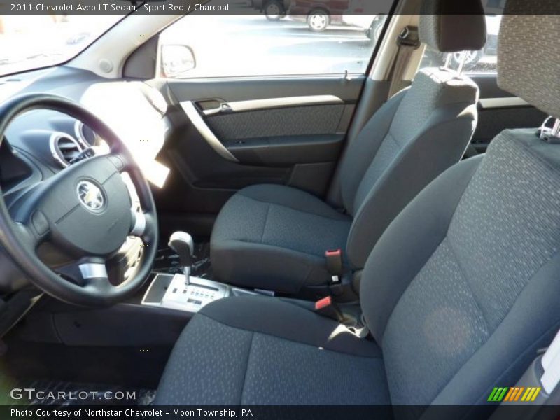 Sport Red / Charcoal 2011 Chevrolet Aveo LT Sedan