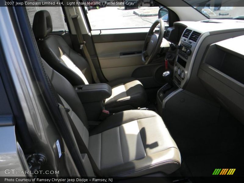 Light Khaki Metallic / Pastel Slate Gray 2007 Jeep Compass Limited 4x4