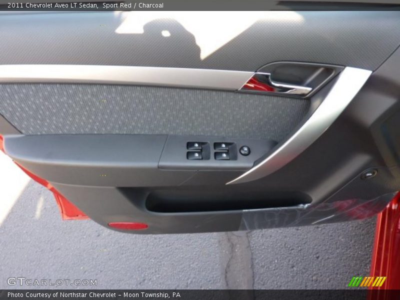 Sport Red / Charcoal 2011 Chevrolet Aveo LT Sedan