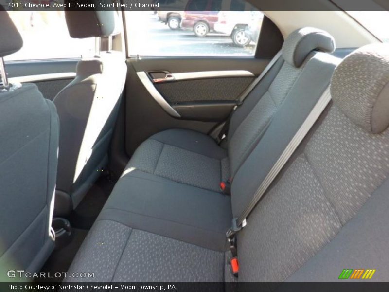 Sport Red / Charcoal 2011 Chevrolet Aveo LT Sedan