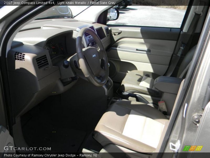 Light Khaki Metallic / Pastel Slate Gray 2007 Jeep Compass Limited 4x4