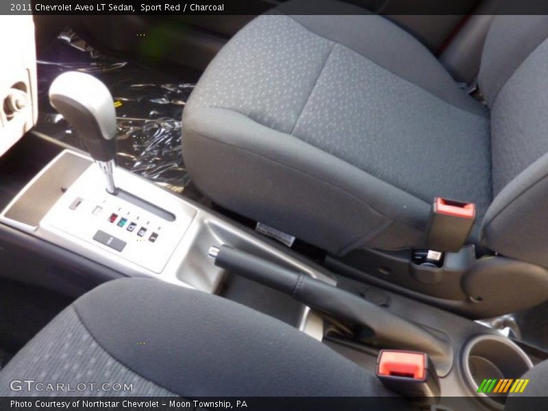 Sport Red / Charcoal 2011 Chevrolet Aveo LT Sedan