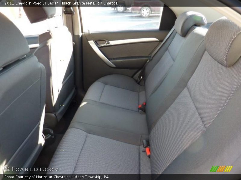 Black Granite Metallic / Charcoal 2011 Chevrolet Aveo LT Sedan