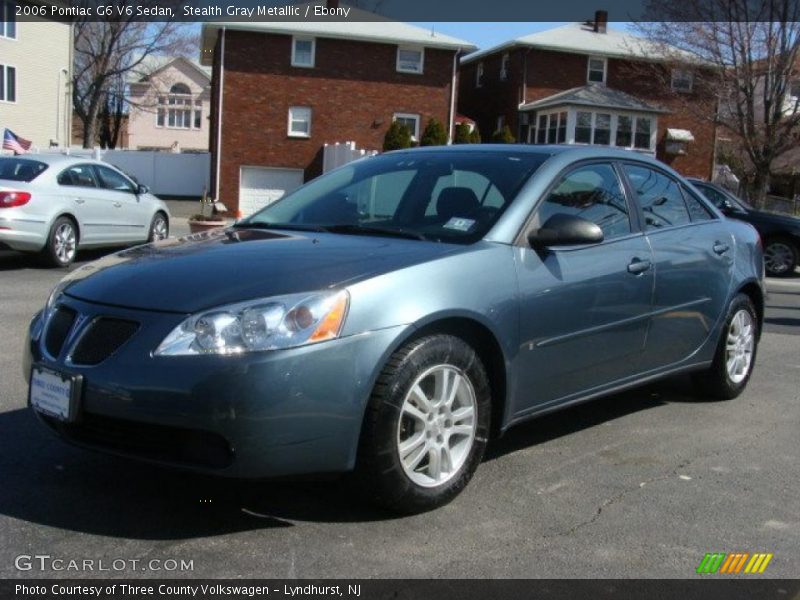 Stealth Gray Metallic / Ebony 2006 Pontiac G6 V6 Sedan