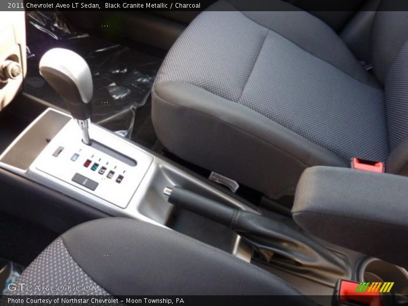 Black Granite Metallic / Charcoal 2011 Chevrolet Aveo LT Sedan