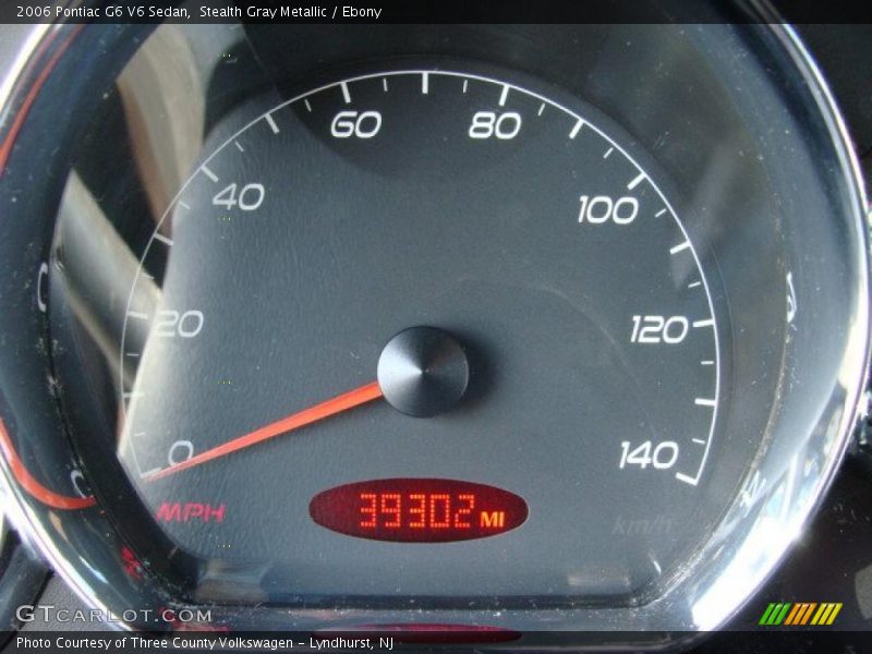 Stealth Gray Metallic / Ebony 2006 Pontiac G6 V6 Sedan