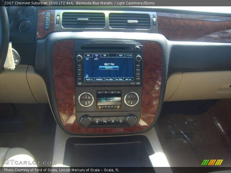 Bermuda Blue Metallic / Light Cashmere/Ebony 2007 Chevrolet Suburban 1500 LTZ 4x4