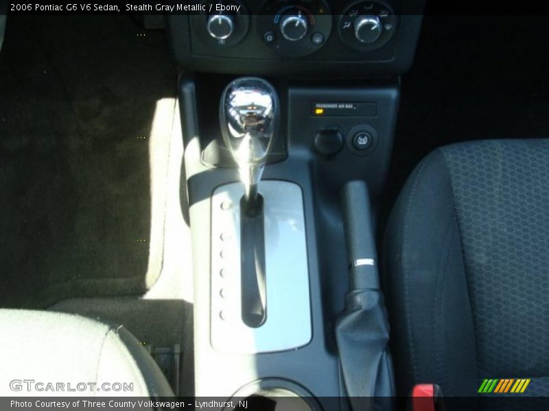 Stealth Gray Metallic / Ebony 2006 Pontiac G6 V6 Sedan