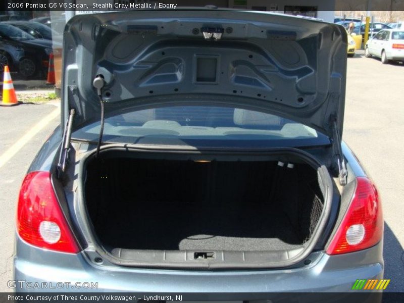 Stealth Gray Metallic / Ebony 2006 Pontiac G6 V6 Sedan