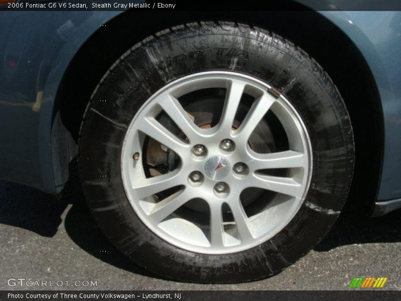 Stealth Gray Metallic / Ebony 2006 Pontiac G6 V6 Sedan