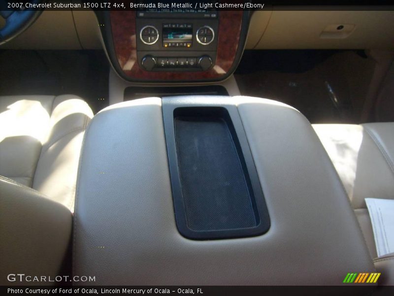 Bermuda Blue Metallic / Light Cashmere/Ebony 2007 Chevrolet Suburban 1500 LTZ 4x4