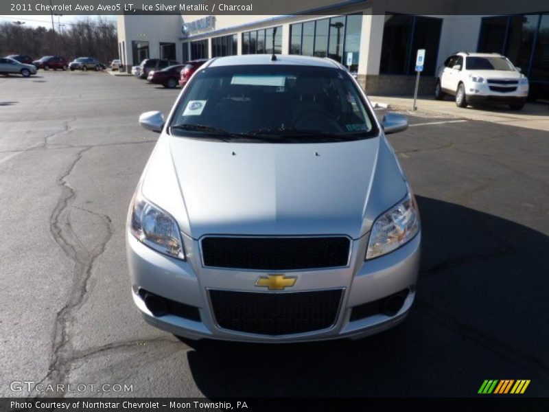 Ice Silver Metallic / Charcoal 2011 Chevrolet Aveo Aveo5 LT