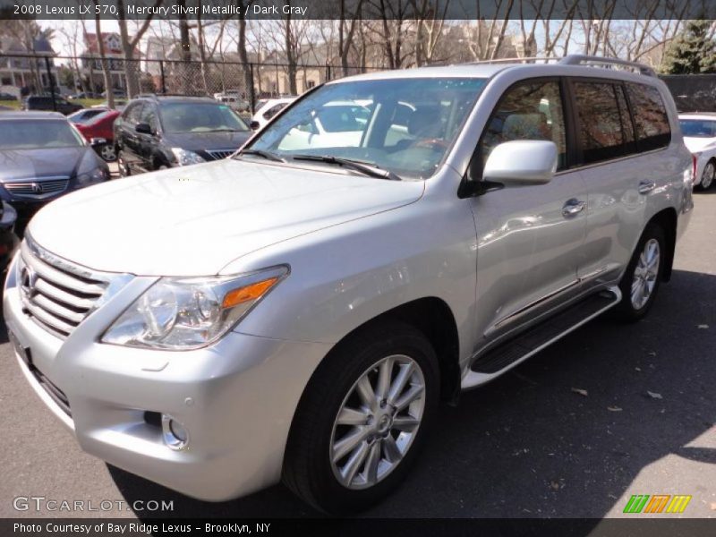 Mercury Silver Metallic / Dark Gray 2008 Lexus LX 570