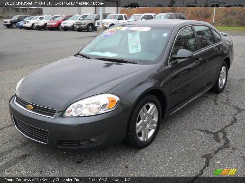 Front 3/4 View of 2011 Impala LT