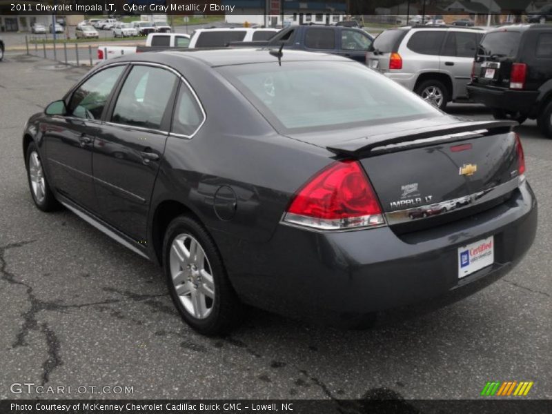 Cyber Gray Metallic / Ebony 2011 Chevrolet Impala LT