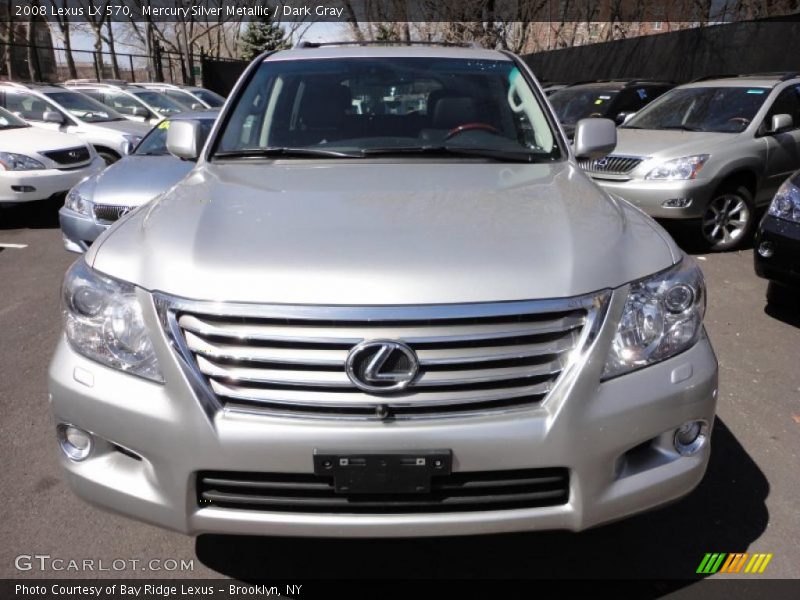 Mercury Silver Metallic / Dark Gray 2008 Lexus LX 570