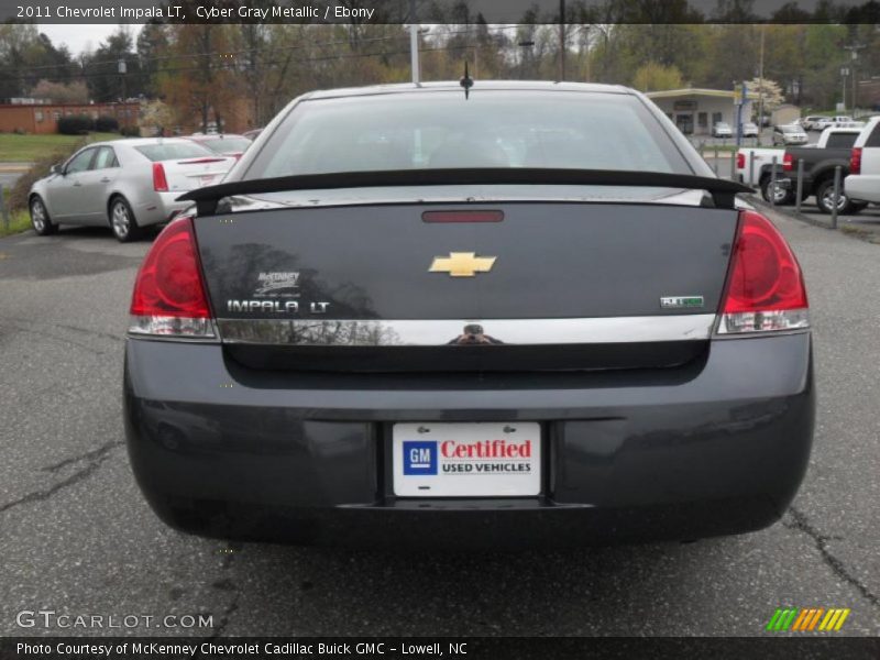 Cyber Gray Metallic / Ebony 2011 Chevrolet Impala LT