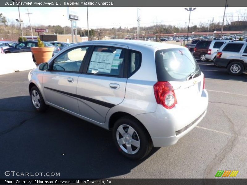 Ice Silver Metallic / Charcoal 2011 Chevrolet Aveo Aveo5 LT