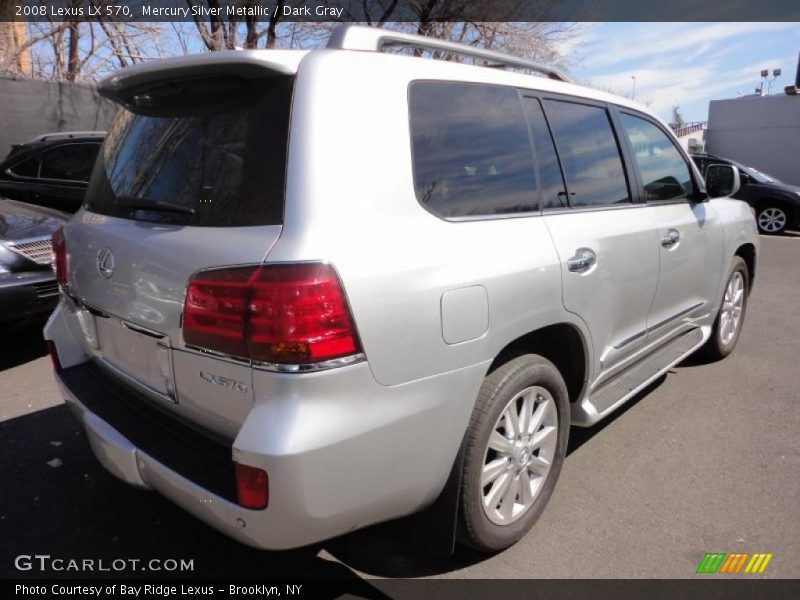 Mercury Silver Metallic / Dark Gray 2008 Lexus LX 570