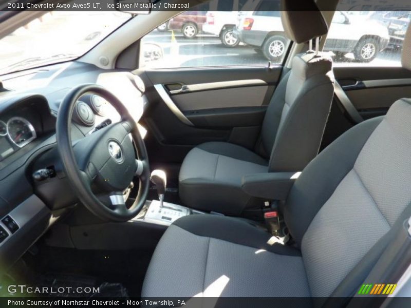 Ice Silver Metallic / Charcoal 2011 Chevrolet Aveo Aveo5 LT