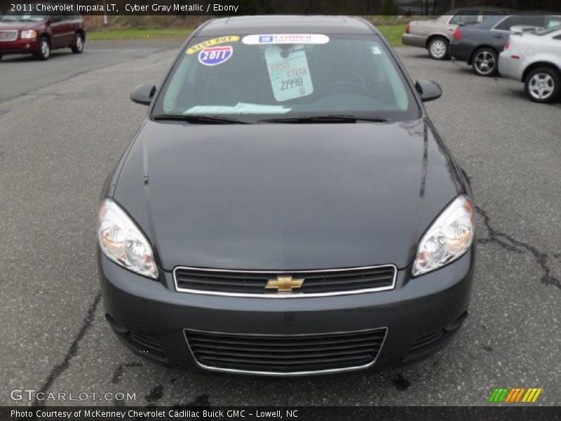 Cyber Gray Metallic / Ebony 2011 Chevrolet Impala LT