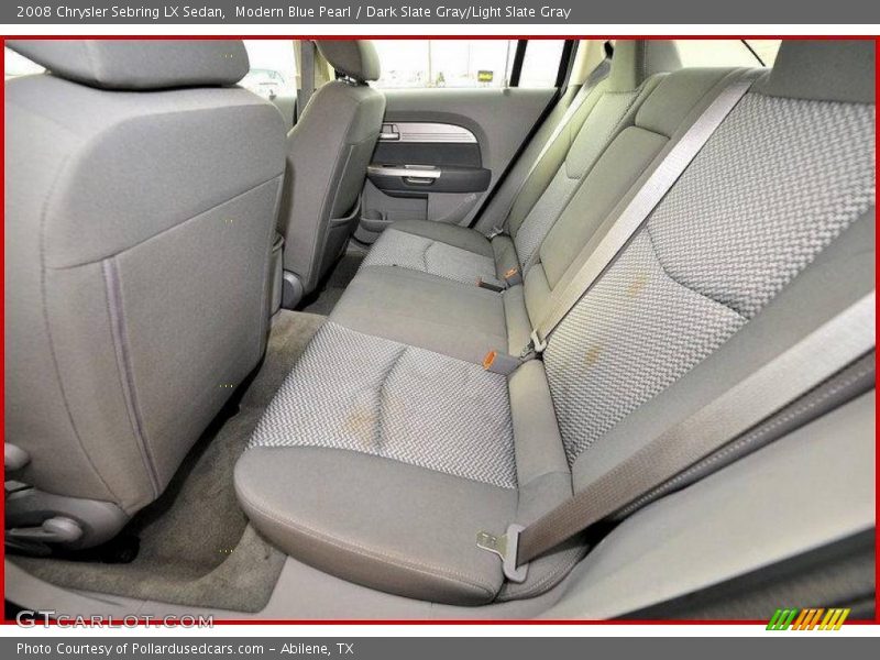 Modern Blue Pearl / Dark Slate Gray/Light Slate Gray 2008 Chrysler Sebring LX Sedan