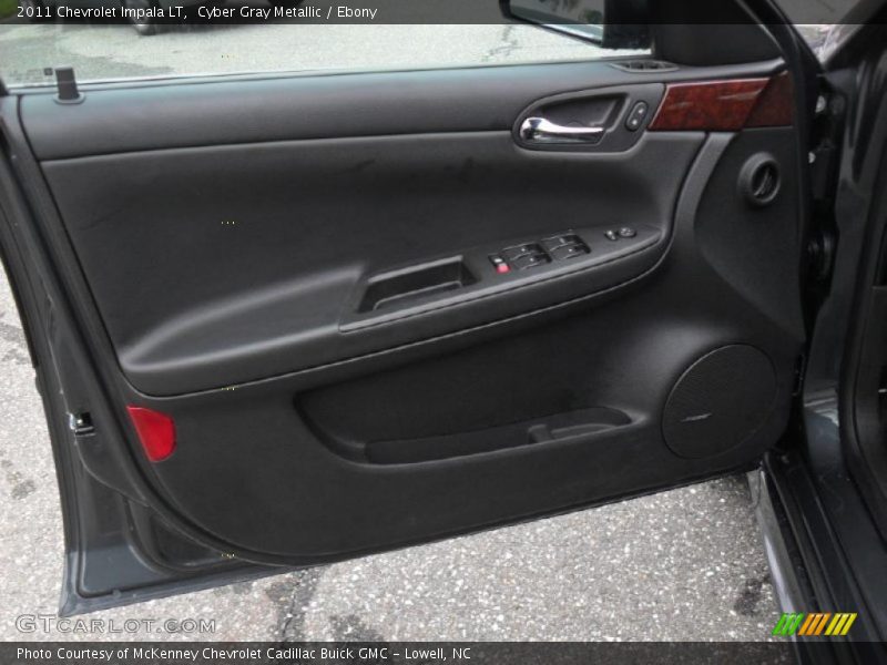Cyber Gray Metallic / Ebony 2011 Chevrolet Impala LT
