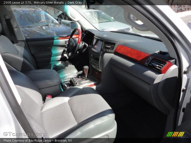 Mercury Silver Metallic / Dark Gray 2008 Lexus LX 570