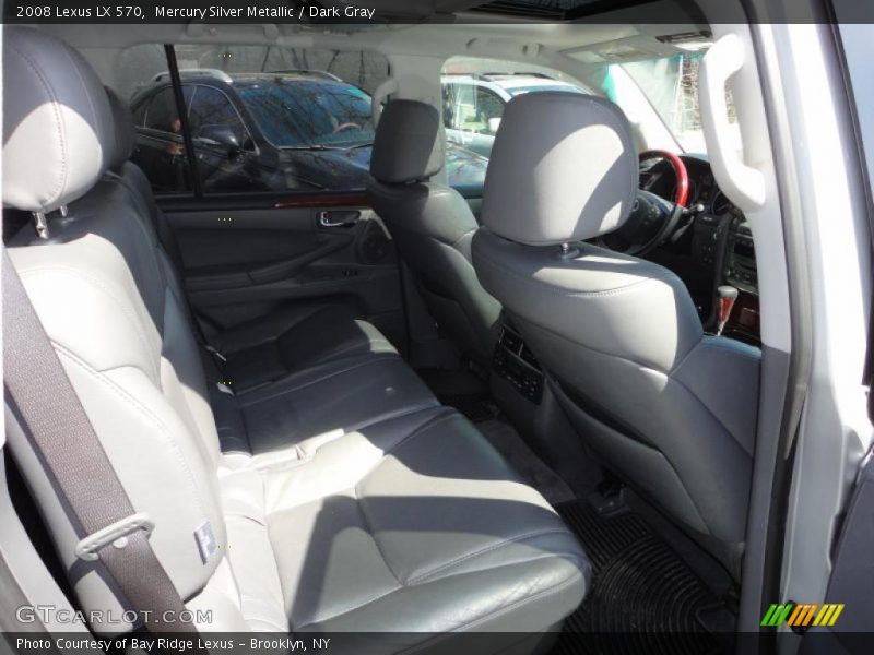 Mercury Silver Metallic / Dark Gray 2008 Lexus LX 570