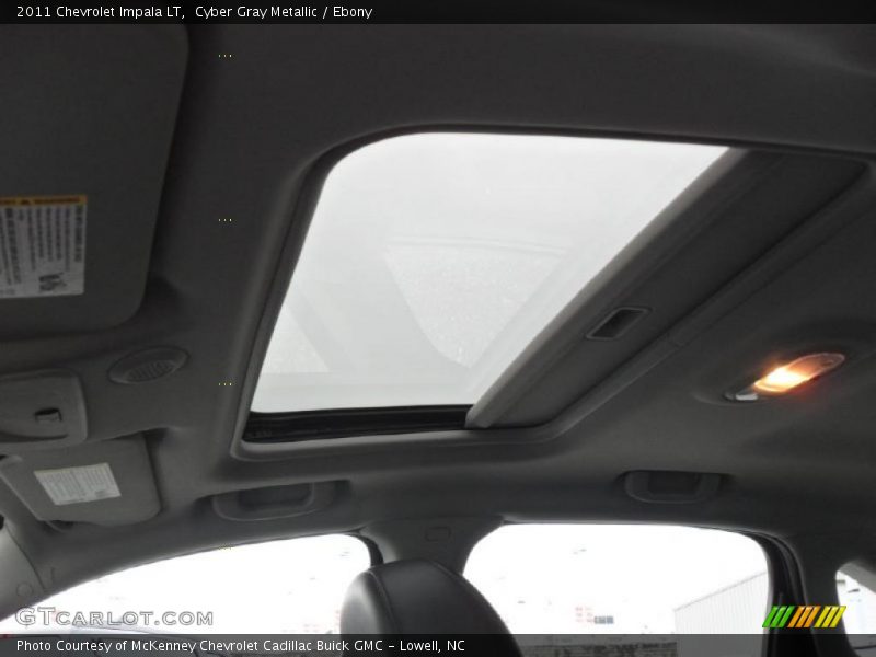 Cyber Gray Metallic / Ebony 2011 Chevrolet Impala LT