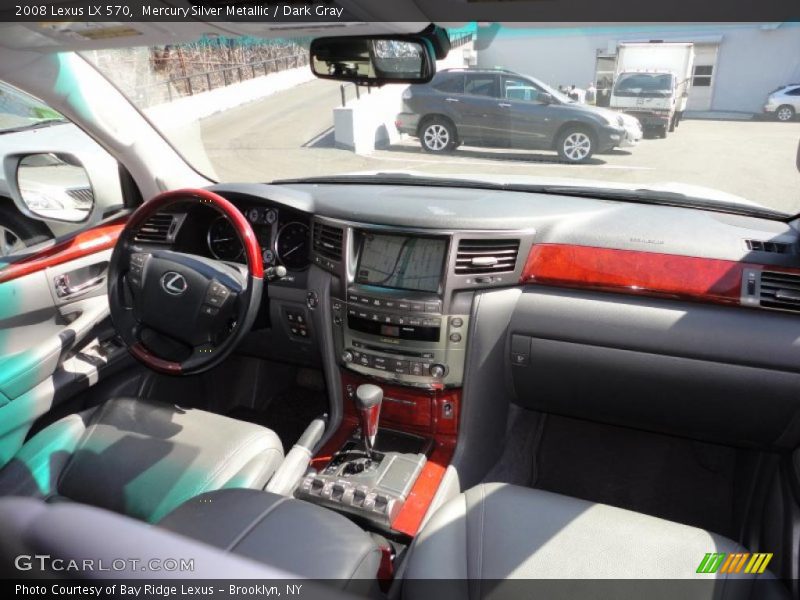 Mercury Silver Metallic / Dark Gray 2008 Lexus LX 570