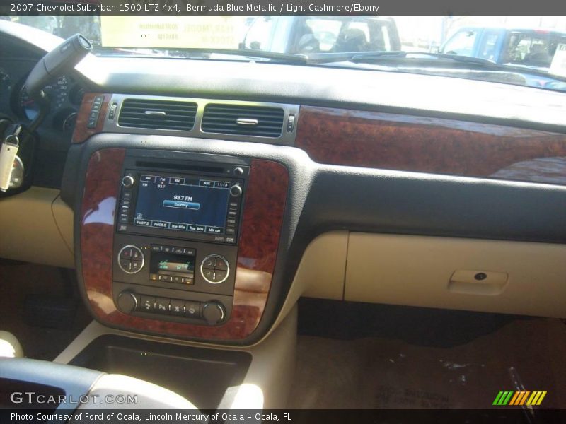 Bermuda Blue Metallic / Light Cashmere/Ebony 2007 Chevrolet Suburban 1500 LTZ 4x4