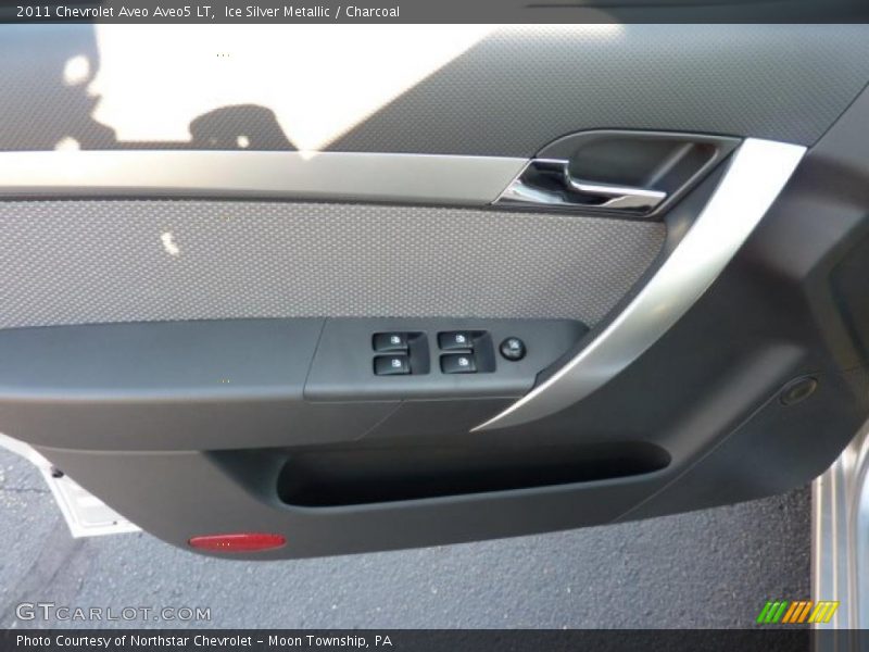 Ice Silver Metallic / Charcoal 2011 Chevrolet Aveo Aveo5 LT