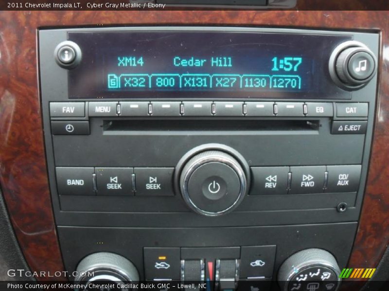 Controls of 2011 Impala LT
