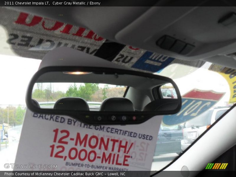 Cyber Gray Metallic / Ebony 2011 Chevrolet Impala LT