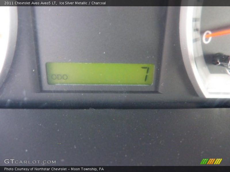 Ice Silver Metallic / Charcoal 2011 Chevrolet Aveo Aveo5 LT