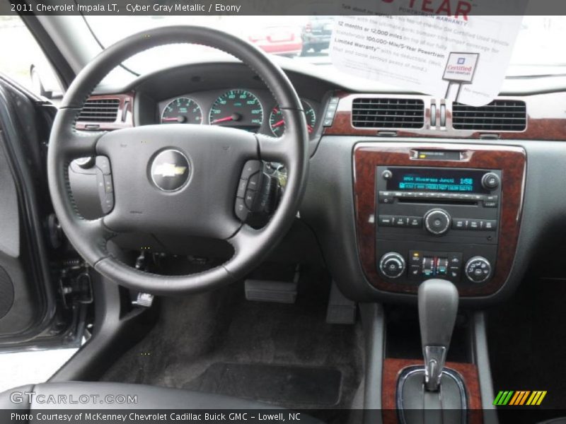 Cyber Gray Metallic / Ebony 2011 Chevrolet Impala LT