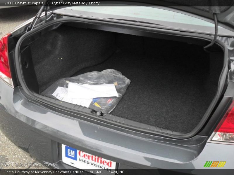 Cyber Gray Metallic / Ebony 2011 Chevrolet Impala LT