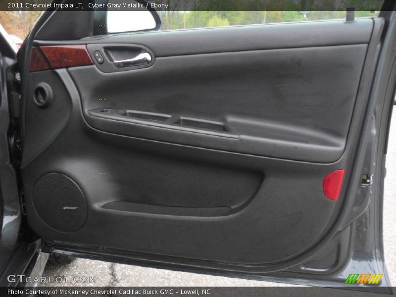 Cyber Gray Metallic / Ebony 2011 Chevrolet Impala LT