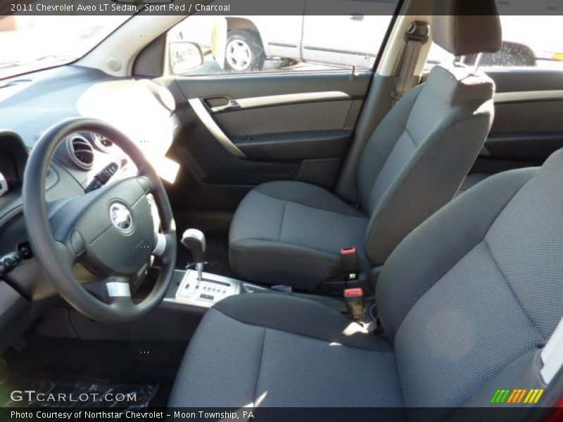 Sport Red / Charcoal 2011 Chevrolet Aveo LT Sedan