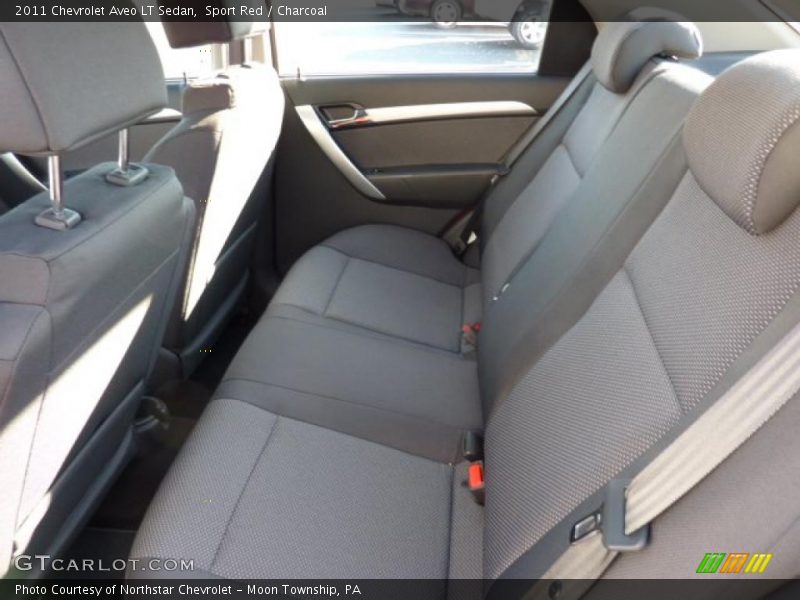 Sport Red / Charcoal 2011 Chevrolet Aveo LT Sedan
