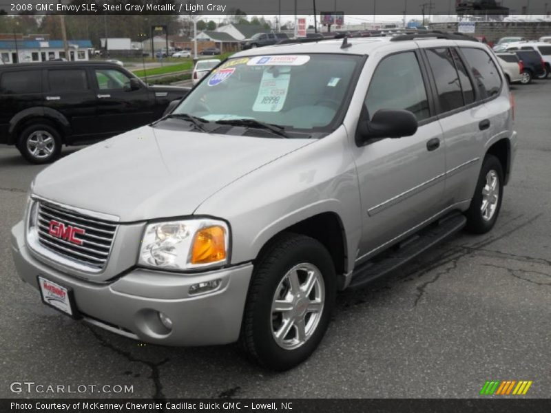 Steel Gray Metallic / Light Gray 2008 GMC Envoy SLE