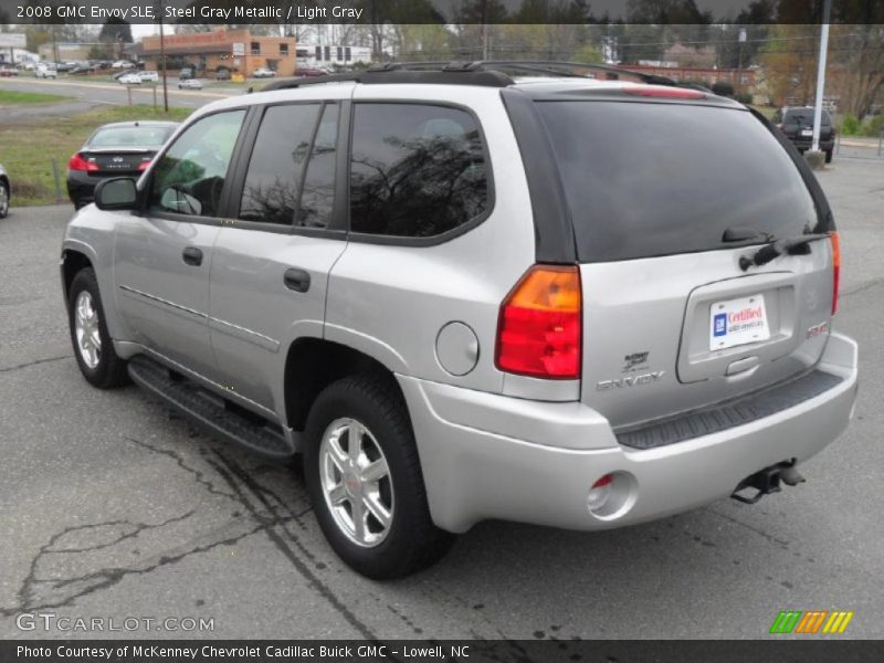 Steel Gray Metallic / Light Gray 2008 GMC Envoy SLE