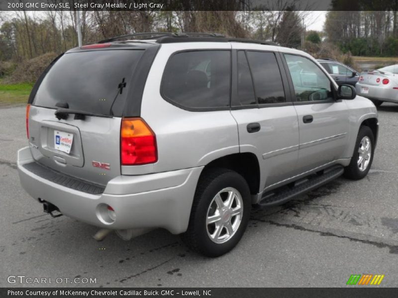 Steel Gray Metallic / Light Gray 2008 GMC Envoy SLE