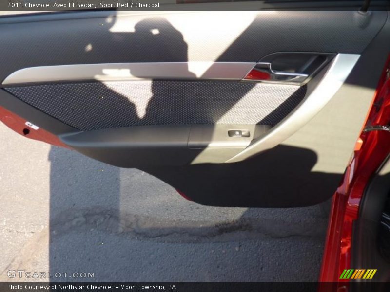 Sport Red / Charcoal 2011 Chevrolet Aveo LT Sedan