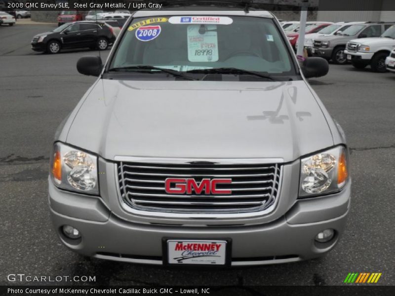 Steel Gray Metallic / Light Gray 2008 GMC Envoy SLE