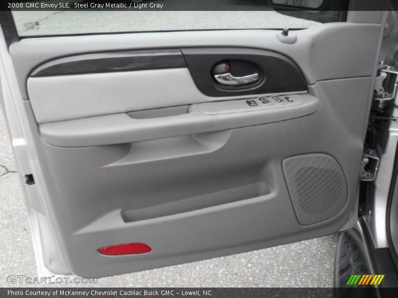 Steel Gray Metallic / Light Gray 2008 GMC Envoy SLE