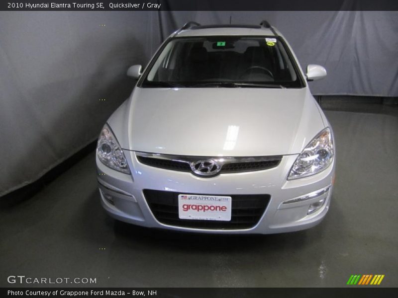 Quicksilver / Gray 2010 Hyundai Elantra Touring SE