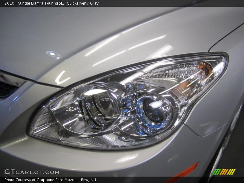 Quicksilver / Gray 2010 Hyundai Elantra Touring SE