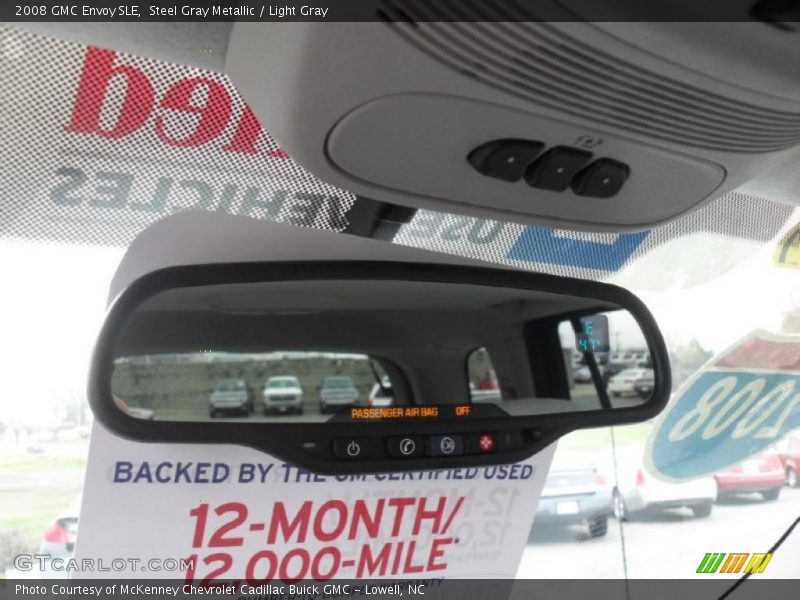 Steel Gray Metallic / Light Gray 2008 GMC Envoy SLE